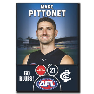 2025 AFL Carlton Football Club - PITTONET, Marc