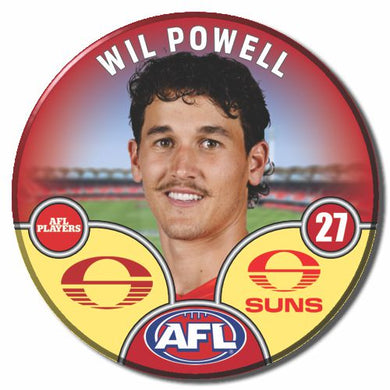 2025 AFL Gold Coast Suns Football Club - POWELL, Wil