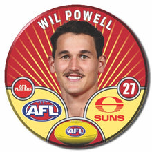 AFL 2026 GOLD COAST SUNS Football Club - POWELL, Wil