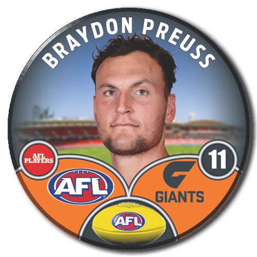 2024 AFL GWS Giants Football Club - PREUSS, Braydon