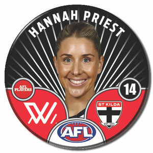 AFLW S10 ST KILDA - PRIEST, Hannah