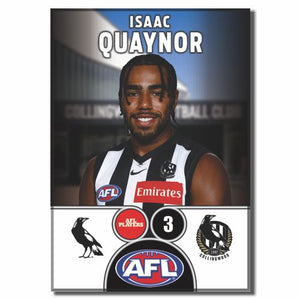 2025 AFL Collingwood Football Club - QUAYNOR, Isaac