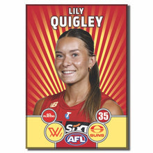 AFLW S11 GOLD COAST SUNS - QUIGLEY, Lily