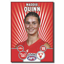 AFLW S11 SYDNEY SWANS - QUINN, Maddie