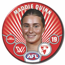 AFLW S11 SYDNEY SWANS - QUINN, Maddie