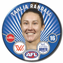 AFLW S11 NORTH MELBOURNE - RANDALL, Tahlia