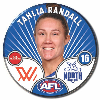 AFLW S10 NORTH MELBOURNE - RANDALL, Tahlia