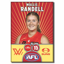 AFLW S10 GOLD COAST SUNS - RANDELL, Wallis
