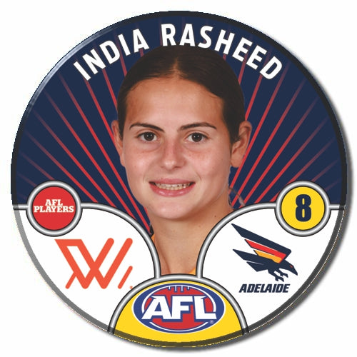 AFLW S10 ADELAIDE - RASHEED, India