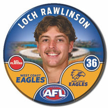 2025 AFL West Coast Eagles Football Club - RAWLINGSON, Loch