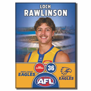 2025 AFL West Coast Eagles Football Club - RAWLINGSON, Loch