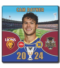 2024 AFL PREMIERS - BRISBANE LIONS - RAYNER, Cam
