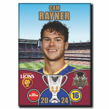 2024 AFL PREMIERS - BRISBANE LIONS - RAYNER, Cam
