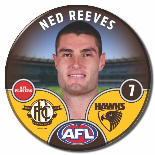 2025 AFL Hawthorn Football Club - REEVES, Ned