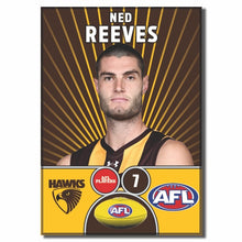 AFL 2026 HAWTHORN Football Club - REEVES, Ned