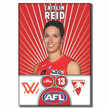 AFLW S10 SYDNEY SWANS - REID, Caitlin