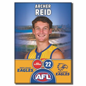 2025 AFL West Coast Eagles Football Club - REID, Archer