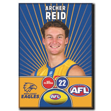 AFL 2026 WEST COAST EAGLES Football Club - REID, Archer