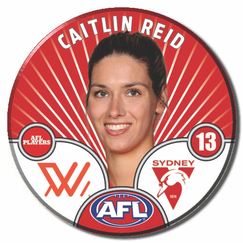 AFLW S10 SYDNEY SWANS - REID, Caitlin