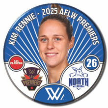 AFLW S10 PREMIERS - RENNIE, Kim