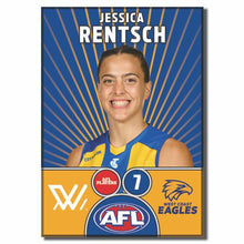 AFLW S10 WEST COAST EAGLES - RENTSCH, Jessica