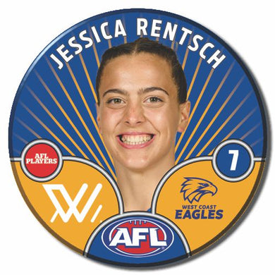 AFLW S10 WEST COAST EAGLES - RENTSCH, Jessica