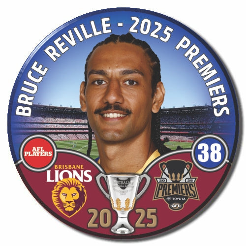 AFL 2025 PREMIERS - REVILLE, Bruce