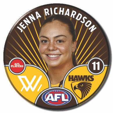 AFLW S10 HAWTHORN - RICHARDSON, Jenna