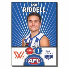 AFLW S10 NORTH MELBOURNE - RIDDELL, Ash