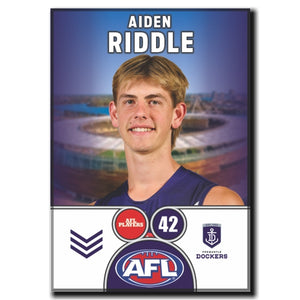 2025 AFL Fremantle Football Club - RIDDLE, Aiden