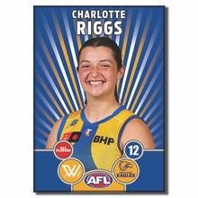 AFLW S11 WEST COAST EAGLES - RIGGS, Charlotte