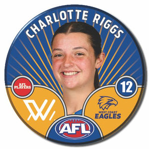 AFLW S10 WEST COAST EAGLES - RIGGS, Charlotte