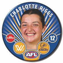 AFLW S11 WEST COAST EAGLES - RIGGS, Charlotte