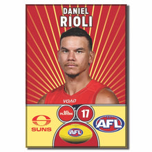 AFL 2026 GOLD COAST SUNS Football Club - RIOLI, Daniel