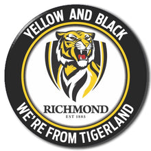 RICHMOND TIGERS SUPPORTER BADGES