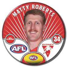 AFL 2026 SYDNEY SWANS Football Club - ROBERTS, Matty