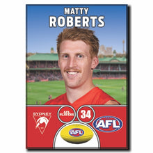 2024 AFL Sydney Swans Football Club - ROBERTS, Matty