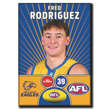 AFL 2026 WEST COAST EAGLES Football Club - RODRIGUEZ, Fred