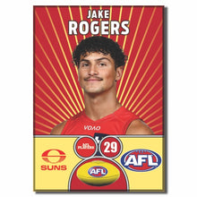 AFL 2026 GOLD COAST SUNS Football Club - ROGERS, Jake