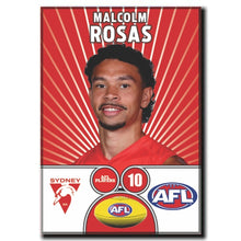AFL 2026 SYDNEY SWANS Football Club - ROSAS, Malcolm