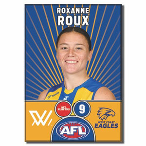 AFLW S10 WEST COAST EAGLES - ROUX, Roxanne
