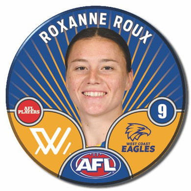 AFLW S10 WEST COAST EAGLES - ROUX, Roxanne