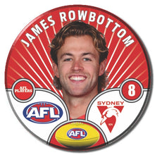 AFL 2026 SYDNEY SWANS Football Club - ROWBOTTOM, James