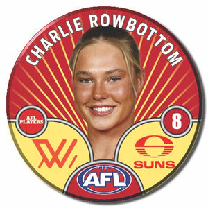 AFLW S10 GOLD COAST SUNS - ROWBOTTOM, Charlie