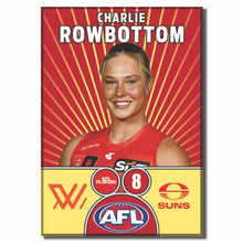 AFLW S10 GOLD COAST SUNS - ROWBOTTOM, Charlie