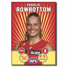 AFLW S11 GOLD COAST SUNS - ROWBOTTOM, Charlie