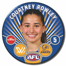 AFLW S11 WEST COAST EAGLES - ROWLEY, Courtney
