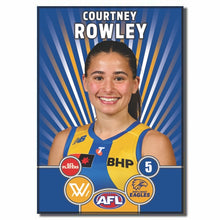 AFLW S11 WEST COAST EAGLES - ROWLEY, Courtney