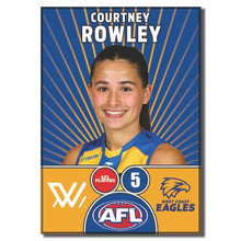 AFLW S10 WEST COAST EAGLES - ROWLEY, Courtney