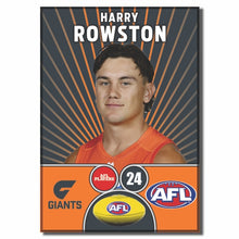 AFL 2026 GWS GIANTS Football Club - ROWSTON, Harry